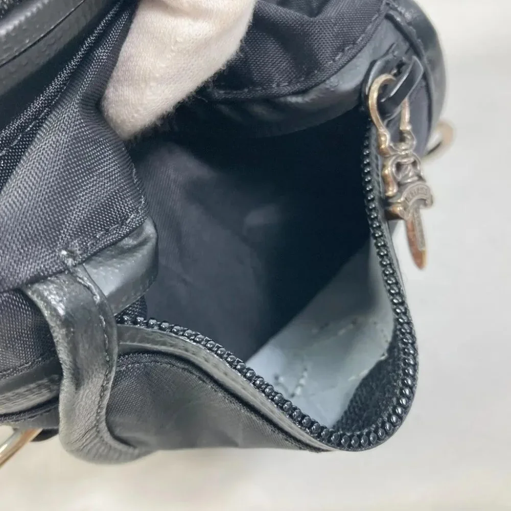 CHROME HEARTS SNAT PACK MINI Gunslinger Waist Pouch Bag body bag Nylon Black